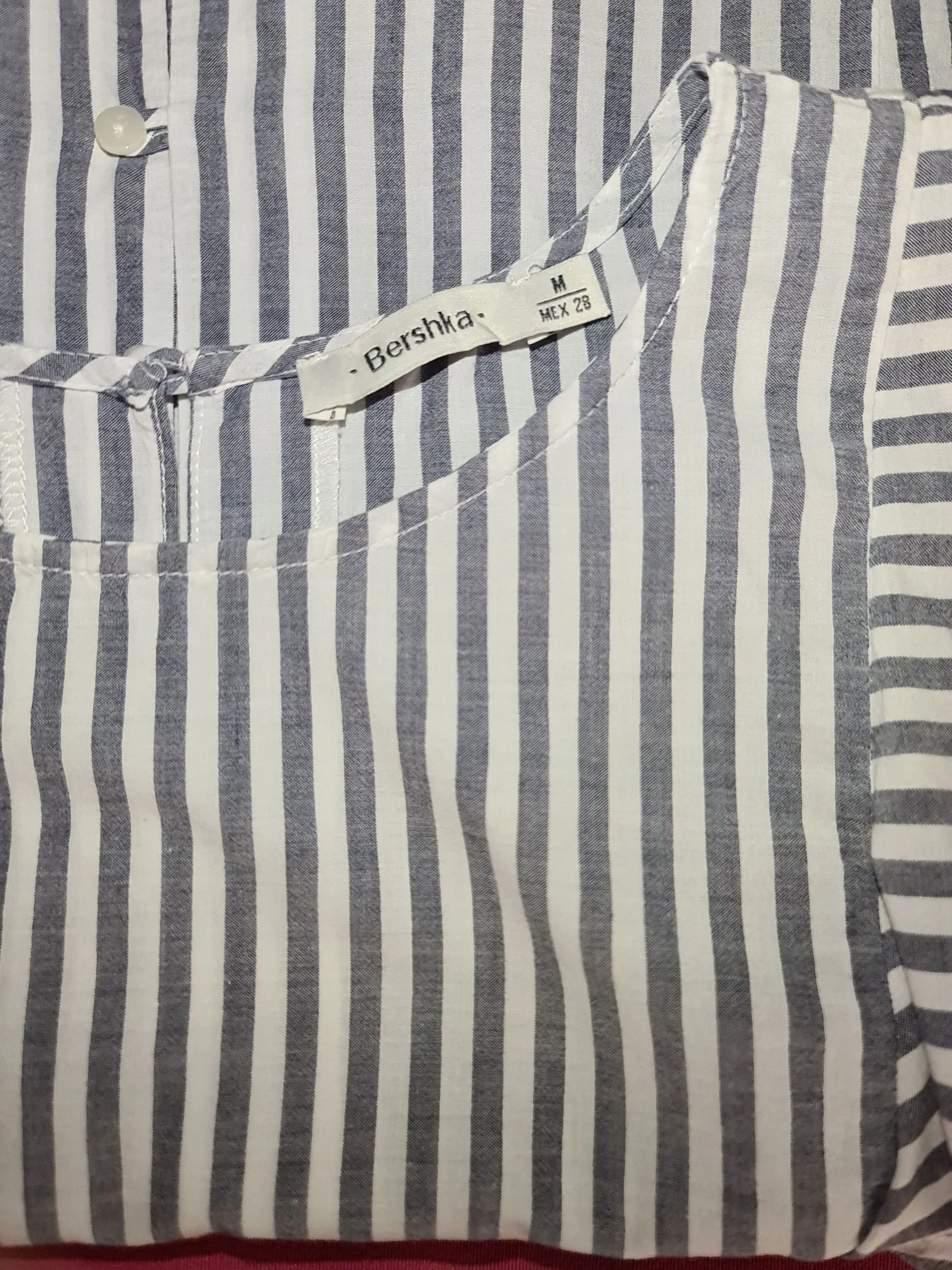 Gestrepte blouse van Bershka – photo 3
